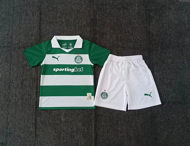 Niño_kids kit 25-26 Palmeiras special version soccer jersey size 16-28